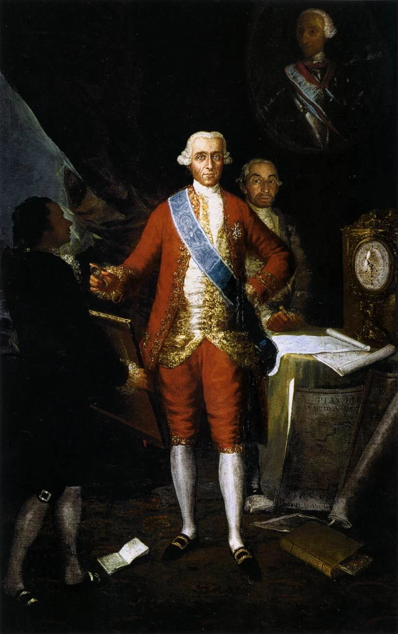 Francisco de Goya y Lucientes - Ritratto del conte di Floridablanca, Banco Urquijo, Madrid